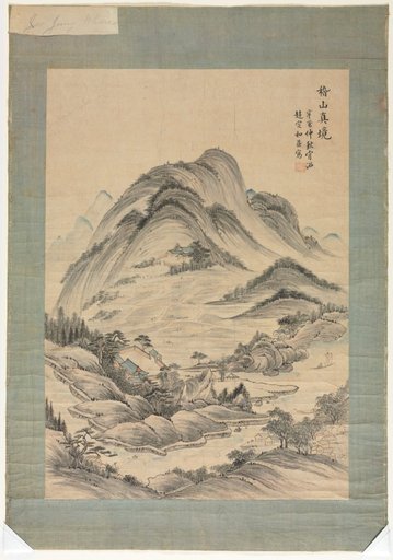 Landscape with Streams and Mountains