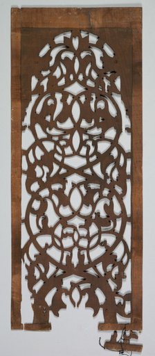 Carved Wood Panel