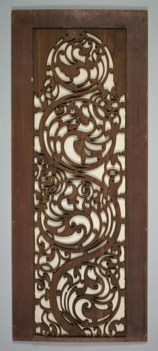 Carved Wood Panel