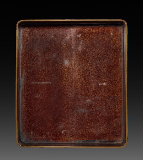 Writing Box (Suzuribako) with Phoenix in Paulownia (base)