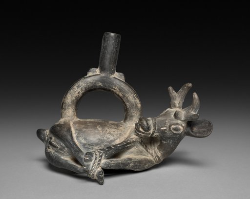 Bound Deer Effigy Vessel
