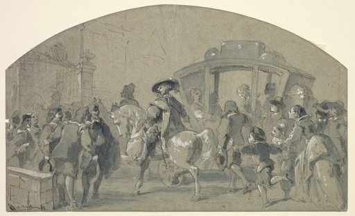 Street Scene (recto)