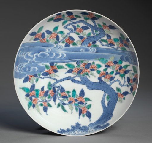 Dish with Sweet Osmanthus and Cloud
