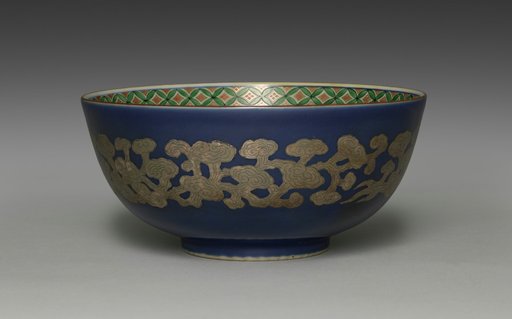 Bowl with Numinous Fungi and Kirin