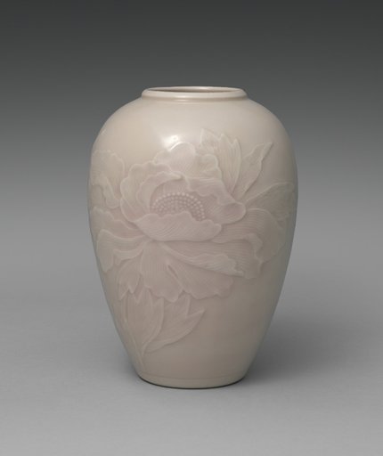 Vase with Peonies