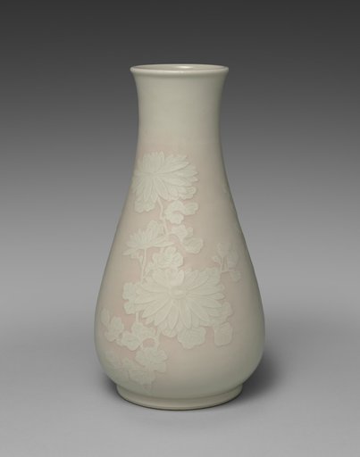Flower Vase with Chrysanthemums