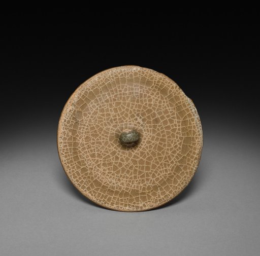 Covered Flat Jar (lid)