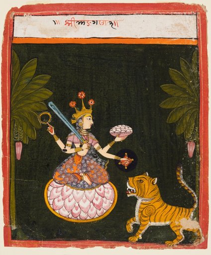 Goddess Mangala, from a Devi Series