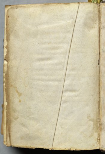 Hours of Charles the Noble, King of Navarre (1361-1425), Blank Fly Leaf