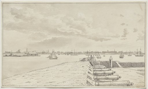 View from the Battery toward the City