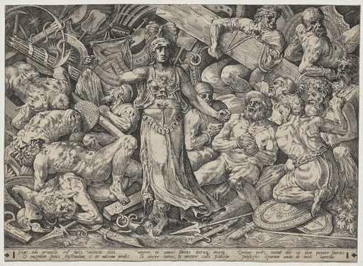 Victory Surrounded by Prisoners and Trophies