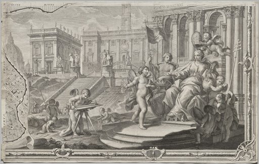 Nuova pianta di Roma data in luce da Giambattista Nolli l’anno MDCCXLVII, known as La Pianta Grande di Roma