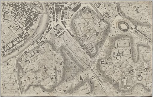 Nuova pianta di Roma data in luce da Giambattista Nolli l’anno MDCCXLVII, known as La Pianta Grande di Roma