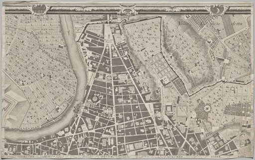 Nuova pianta di Roma data in luce da Giambattista Nolli l’anno MDCCXLVII, known as La Pianta Grande di Roma