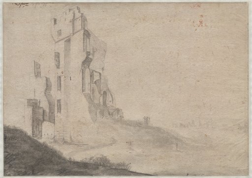 Ruin of the huis Ter Kleef near Haarlem