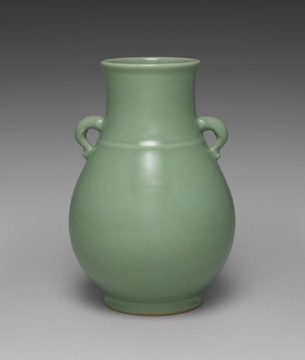 Hu-Shaped Vase with Handles