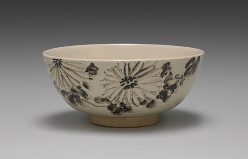 Bowl with Chrysanthemums