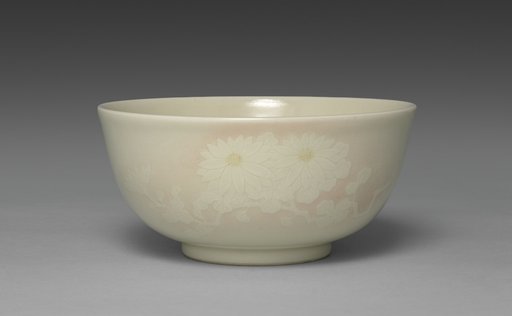 Sweets Bowl with Chrysanthemums