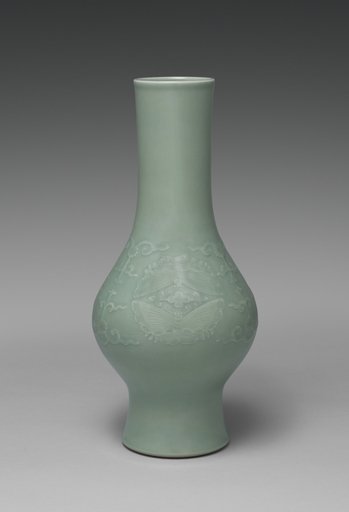 Flower Vase with Butterflies