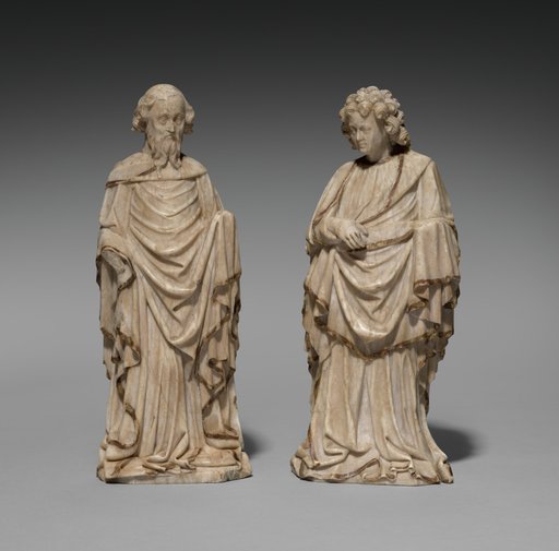 Two Standing Apostles (probably Saint John the Evangelist and St. Paul)