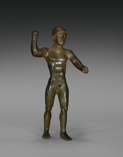 Statuette of a Young Spearman