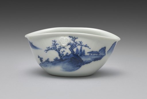 Water Cooler from Tea Set with Chinese Landscape