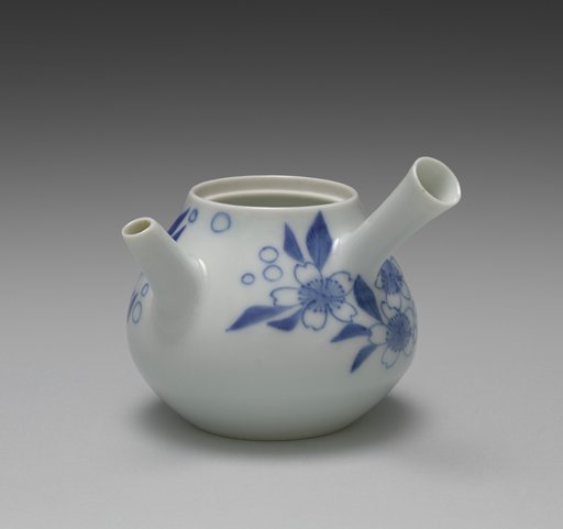 Teapot with Cherry Blossoms