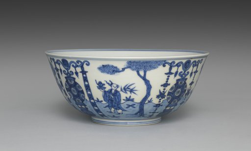 Bowl from Nesting Bowls with Daoist Immortals