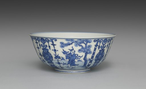 Bowl from Nesting Bowls with Daoist Immortals