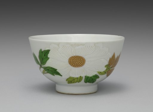 Teabowl from Teabowls with Peony and Crabapple