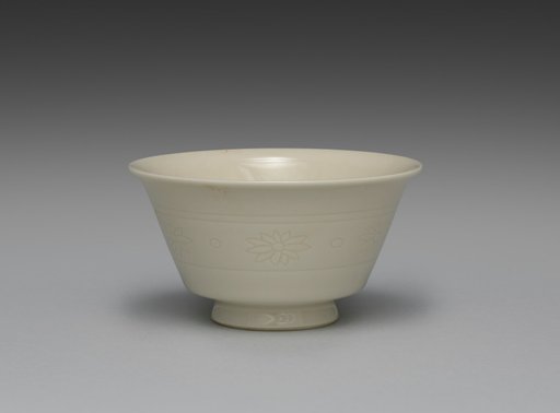 Teacup from Teacups with Floral Band Motif