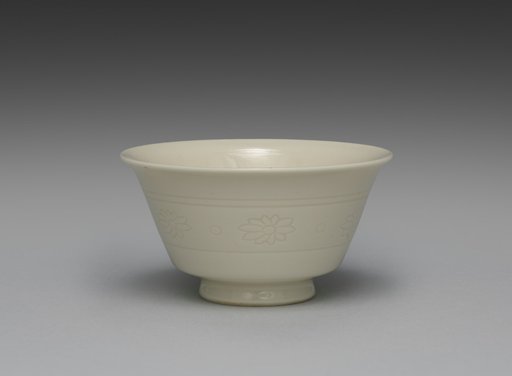 Teacup from Teacups with Floral Band Motif