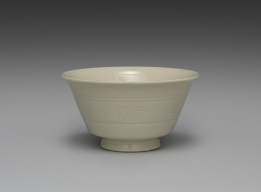 Teacup from Teacups with Floral Band Motif