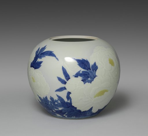 Jar with Peonies