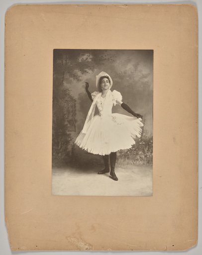 Untitled (man posing as a ballerina)