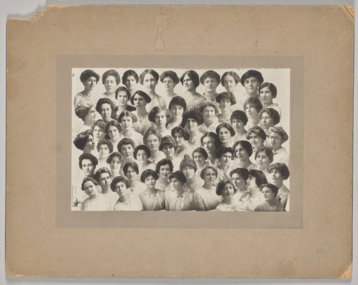 Untitled (composite photo of headshots of a group of women)