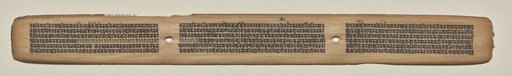 Text, folio 160 (recto), from a Manuscript of the Perfection of Wisdom in Eight Thousand Lines (Ashtasahasrika Prajnaparamita-sutra)