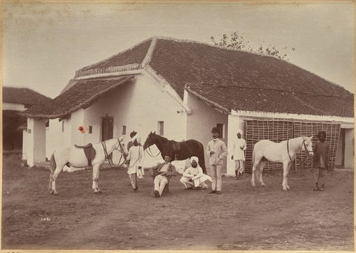 Captain Harris and Ruston, Jhansi