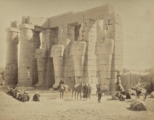Les cariatides du Ramesseum 134