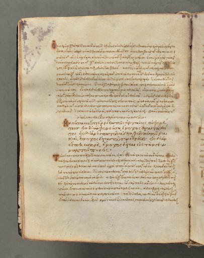 Text, folio 20 (verso), from a Gospel Book with Commentaries