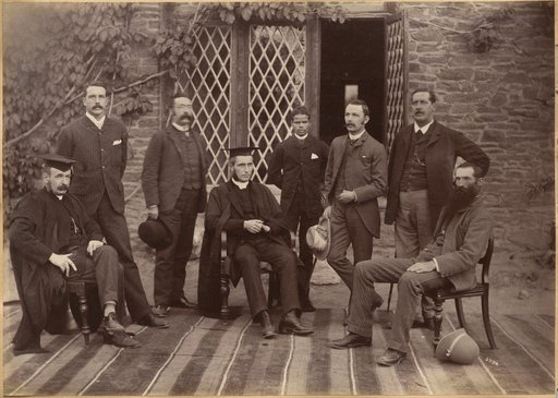 Principal and Teachers of Bishop Cotton School, Shimla (recto)