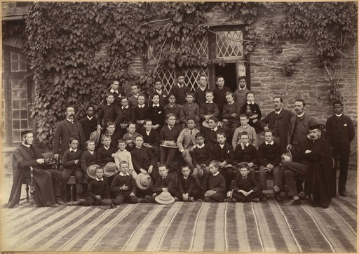 Primary Class, Bishop Cotton School, Shimla (recto)