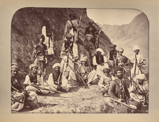 The Khan of Lalpura and Officers