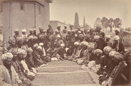 Major Cavagnari C.S.I. and Sirdars
