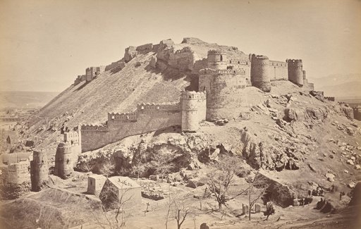 Upper Bala Hissar, from West