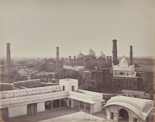 View of the City of Lahore Taken from the Roof of the Palace in the Fort