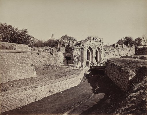 Delhi. The Kashmire Gate. The Scene of Some Very Hard Fighting in 1857