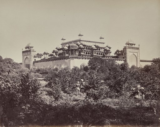 Secundra Near Agra. The Mausoleum of the Emperor Akbar