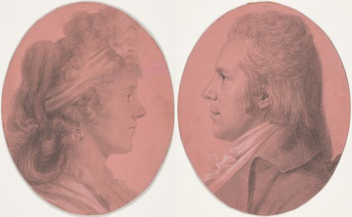 Portraits of Georges Arnold Fitzwilliam and Portrait of Eleanor Ramsay Fitzwilliam; a pair