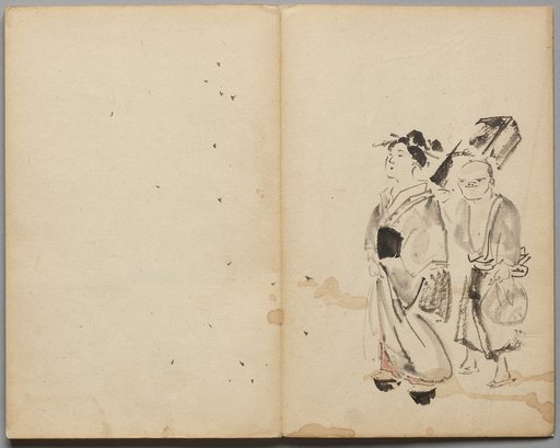 Woman and Servant from Sketch Album